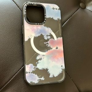 Casetify iPhone 14 Pro Max clouds case with MagSafe